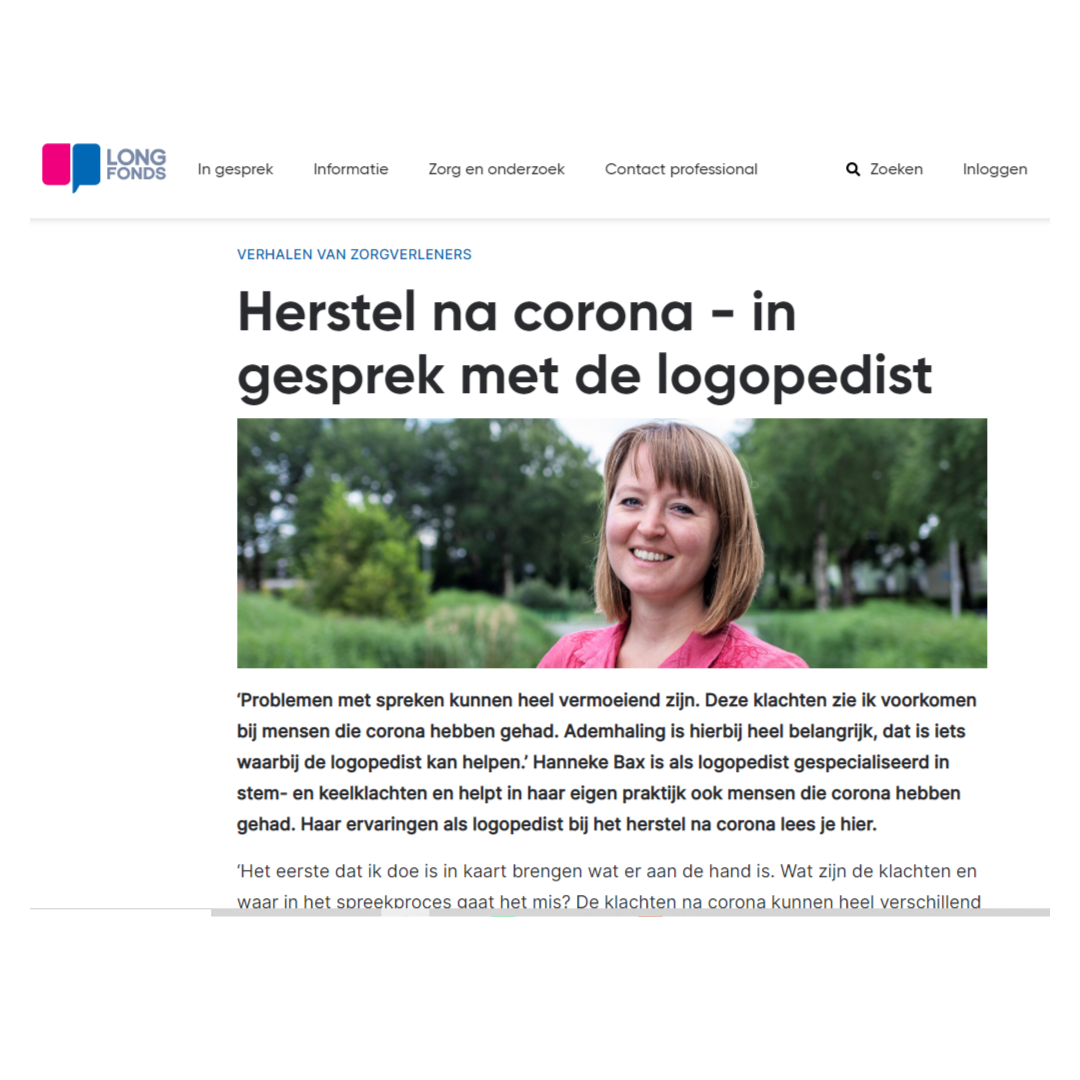 hanneke bax logopedist stemtherapie stem utrecht