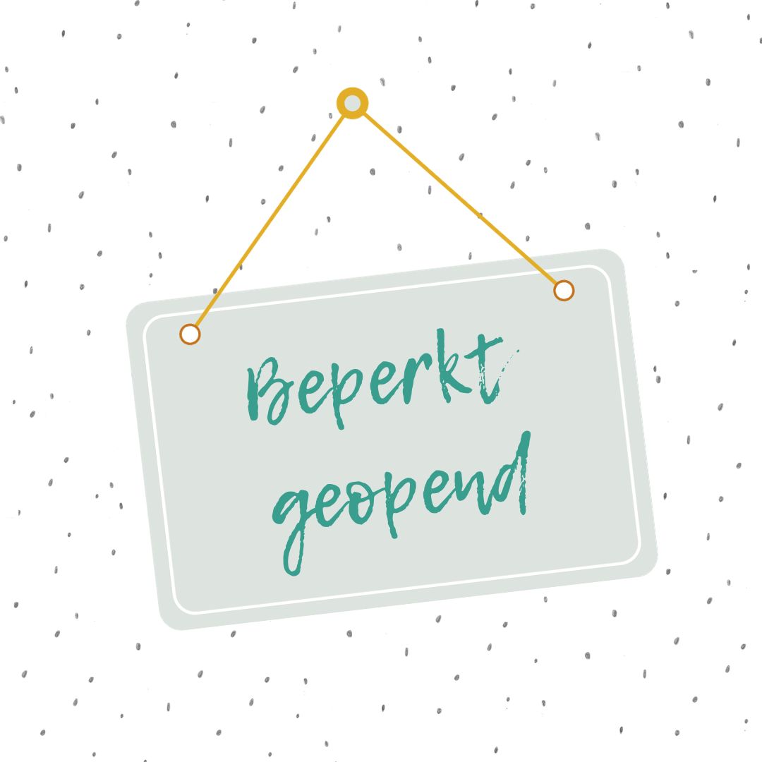 Tijdelijk beperkt geopend